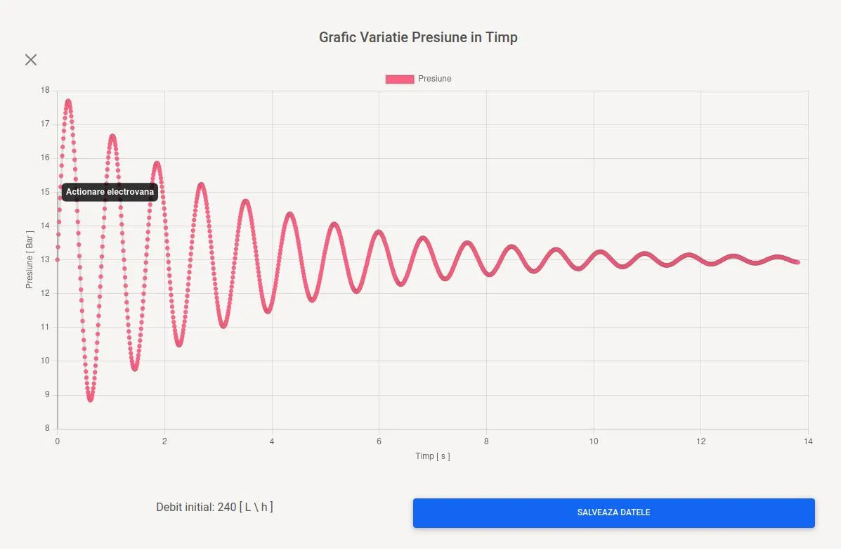 FM541 data acquisition software interface