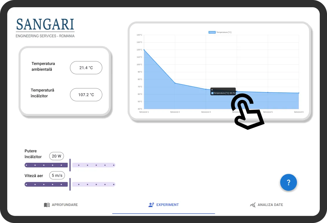 TH322 software interface
